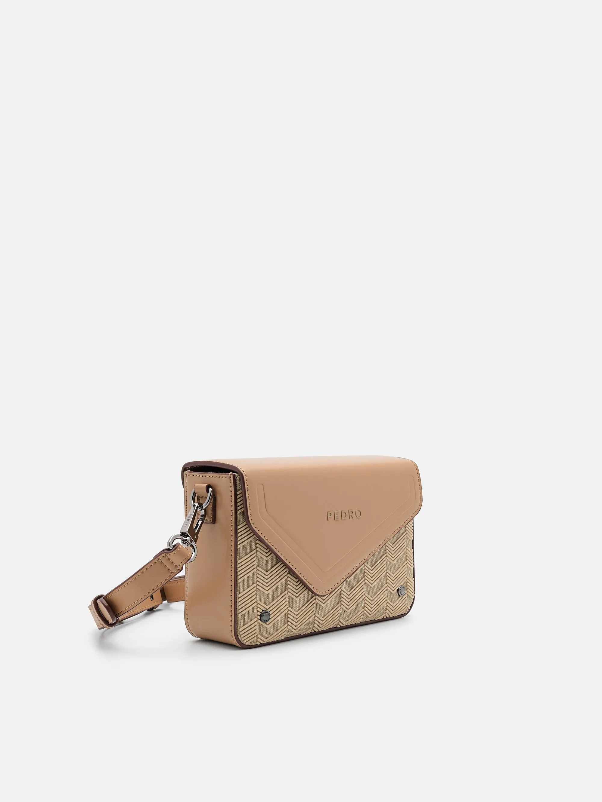 Taper Canvas Boxy Sling Bag