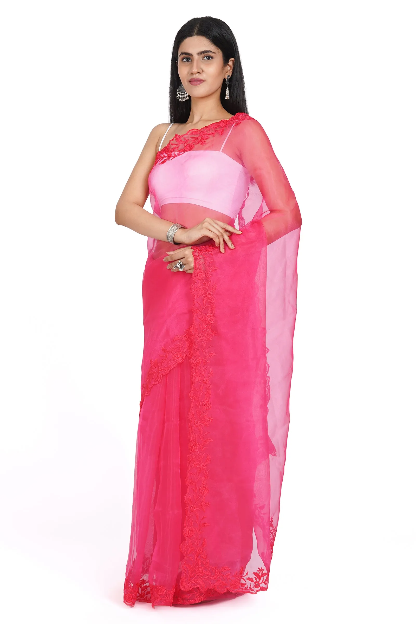 Teejh Spring Serenade Organza Saree