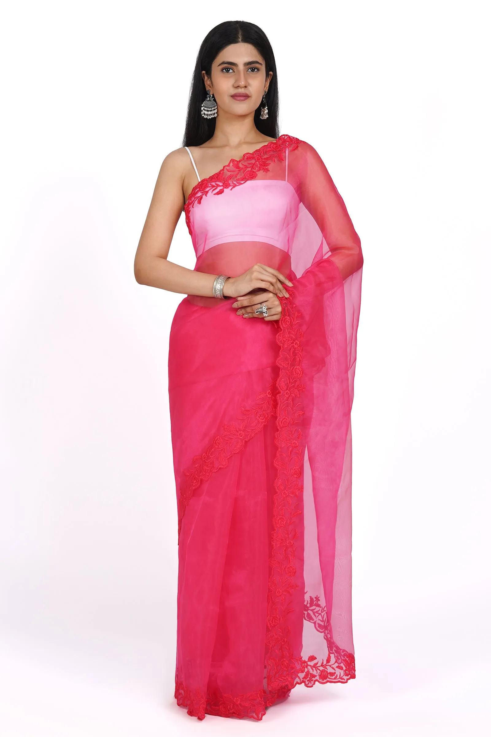 Teejh Spring Serenade Organza Saree