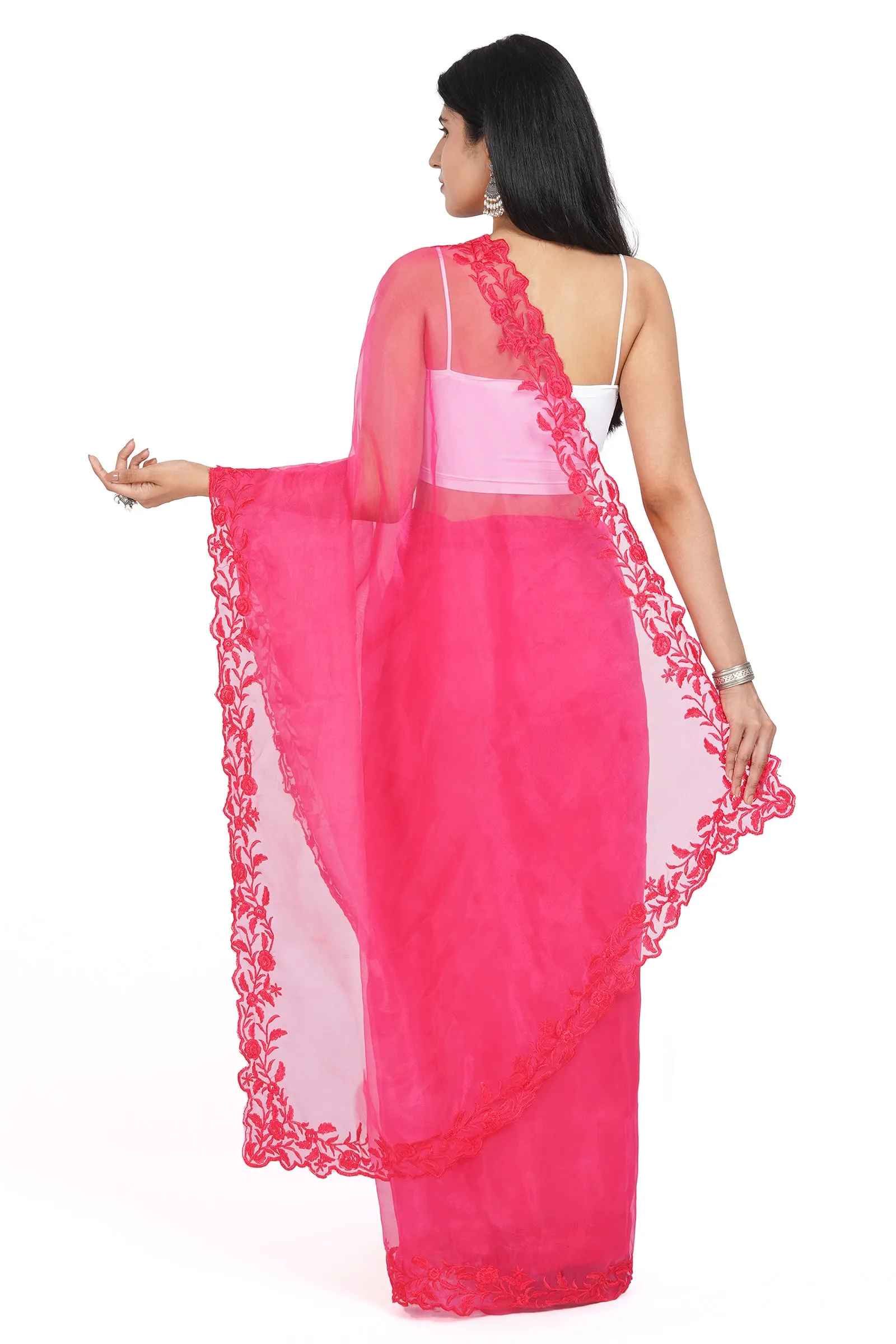 Teejh Spring Serenade Organza Saree