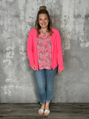 The Bentley Blazer - Neon Pink (Small - 3X)