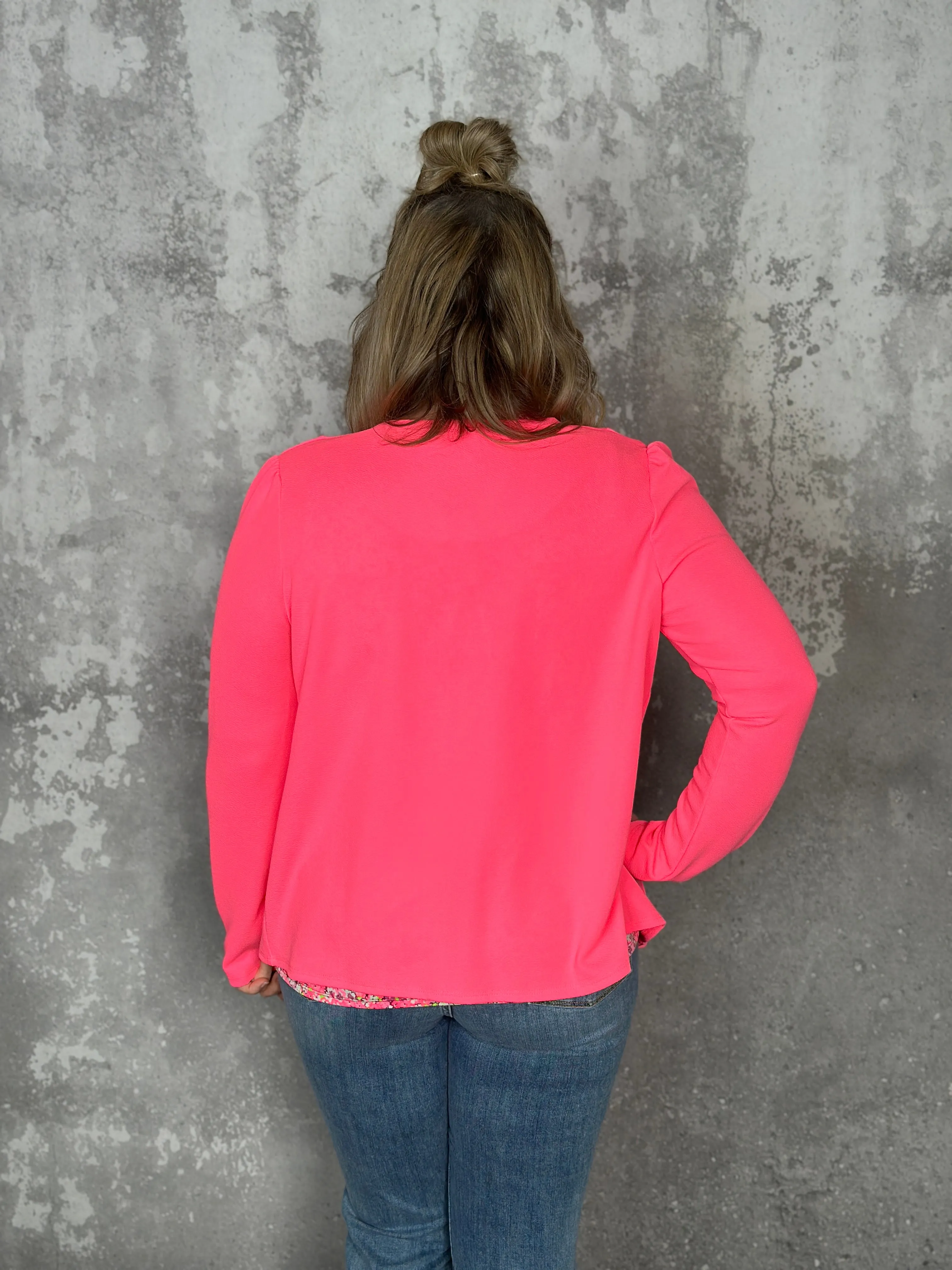 The Bentley Blazer - Neon Pink (Small - 3X)