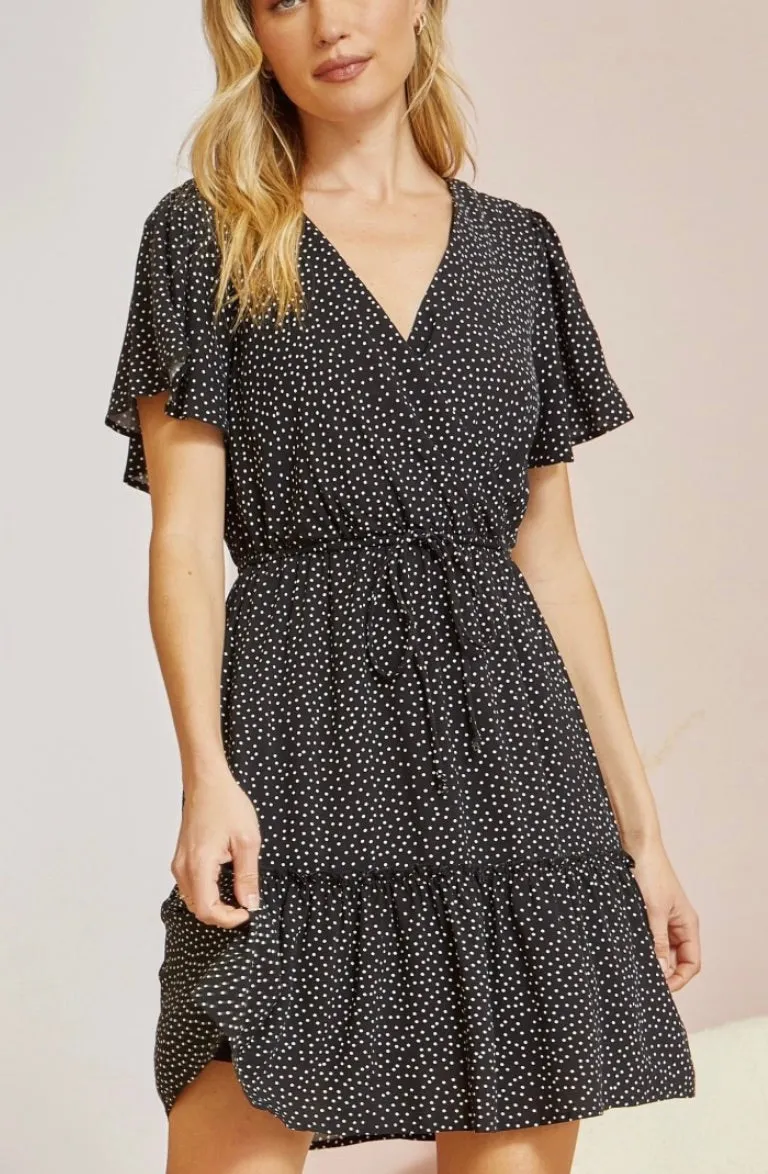 The Classic Black Polka Dot Dress ~ FINAL SALE