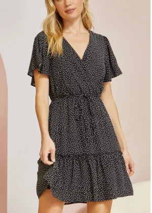 The Classic Black Polka Dot Dress ~ FINAL SALE