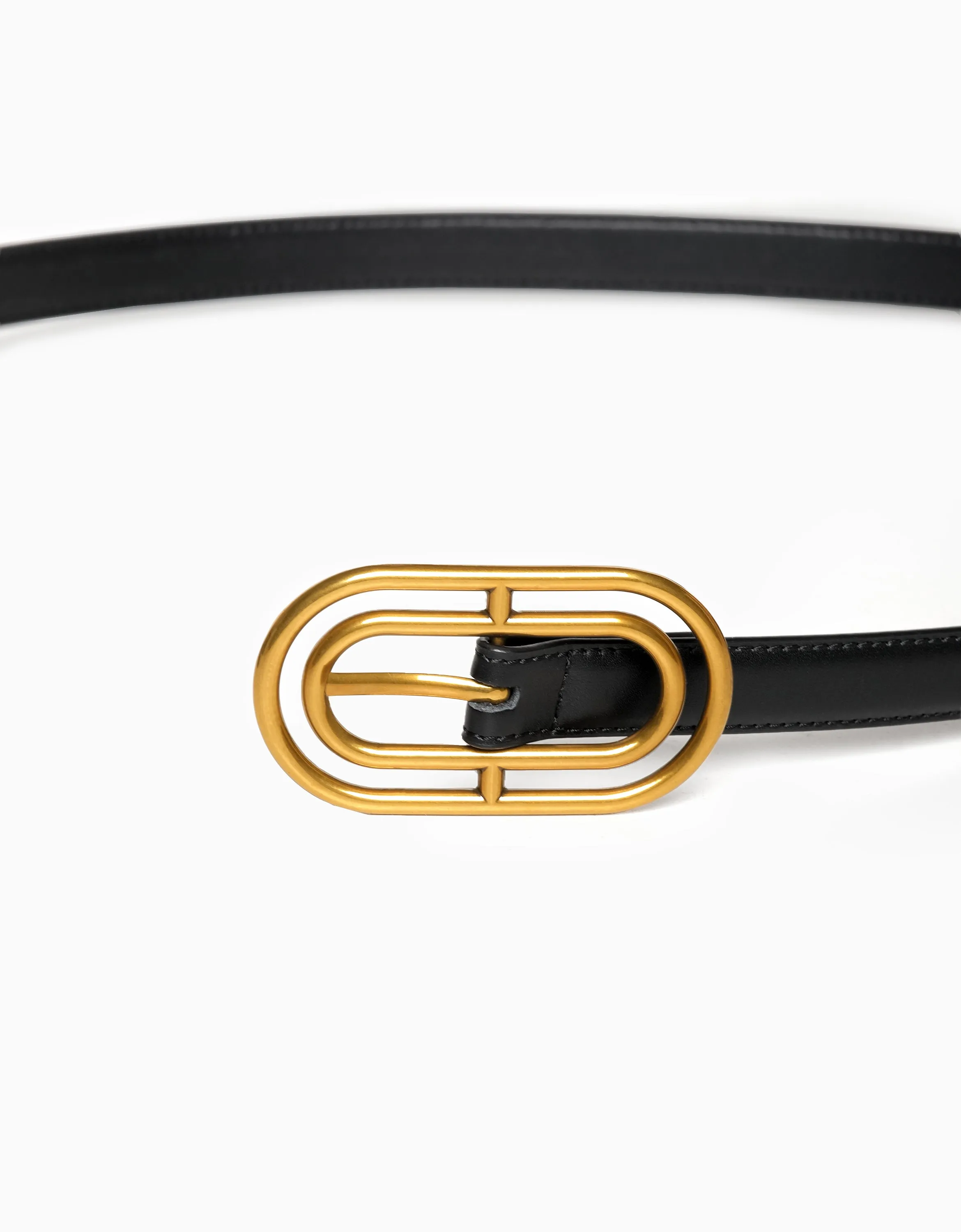 Thin Leather Belt