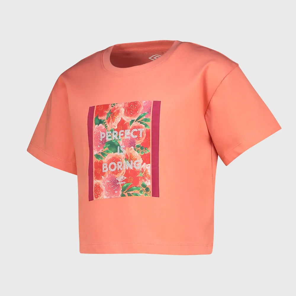 Umbro Kids Miller Tee Orange/Multi _ 182508 _ Orange