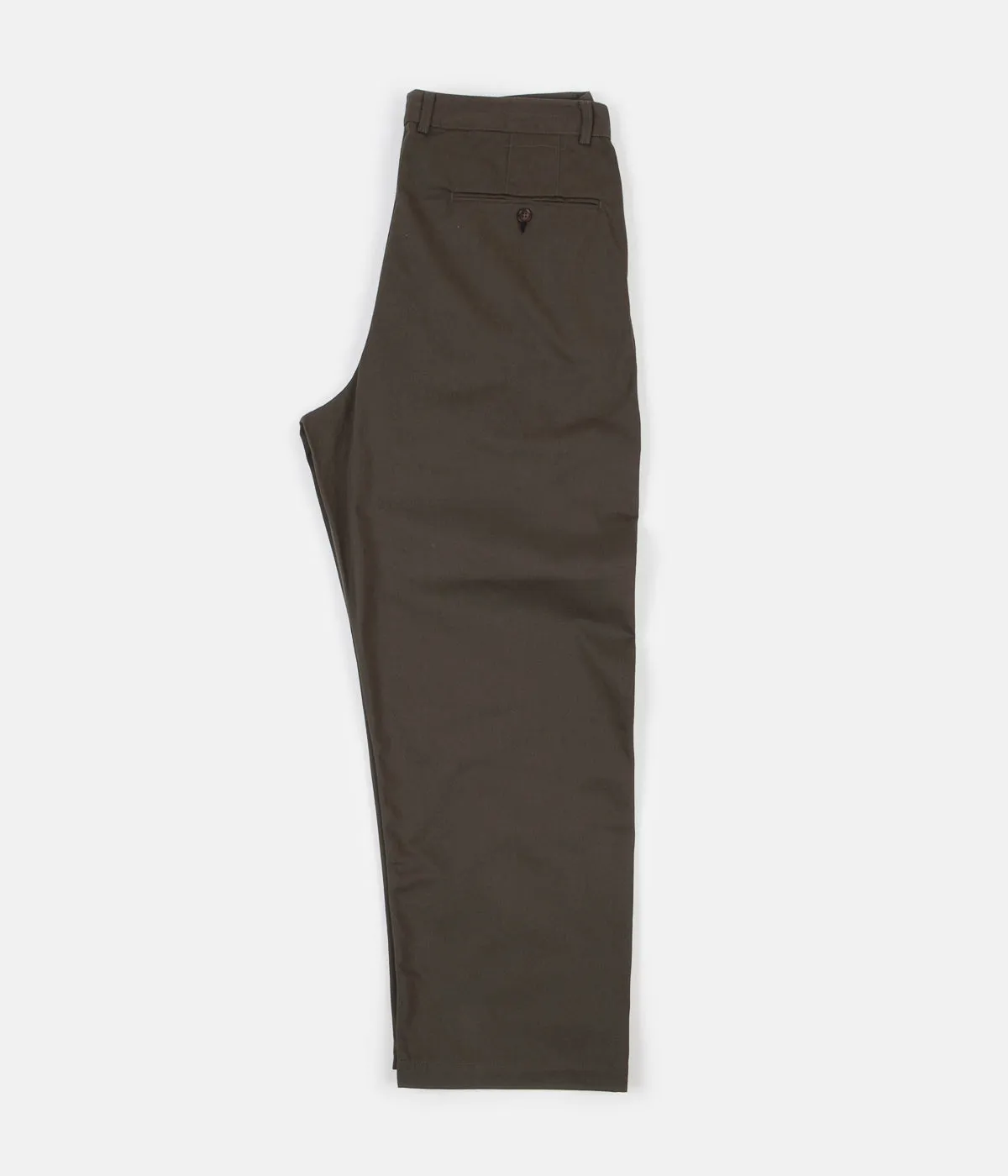 Universal Works Double Pleat Trousers - Olive