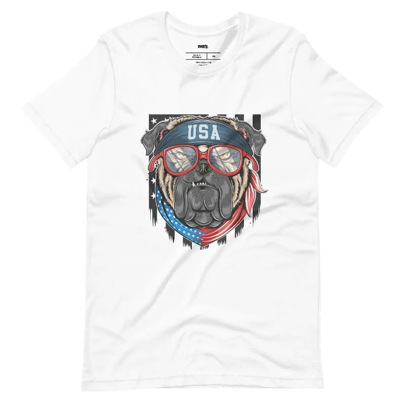 USA Bulldog Design PNG Download