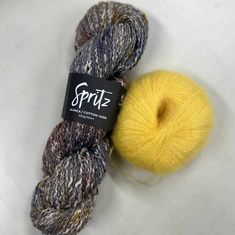 Vibrant Bliss Scarf Knit Kit
