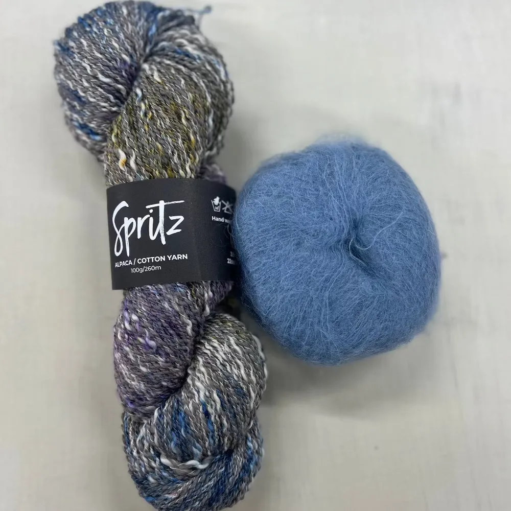 Vibrant Bliss Scarf Knit Kit