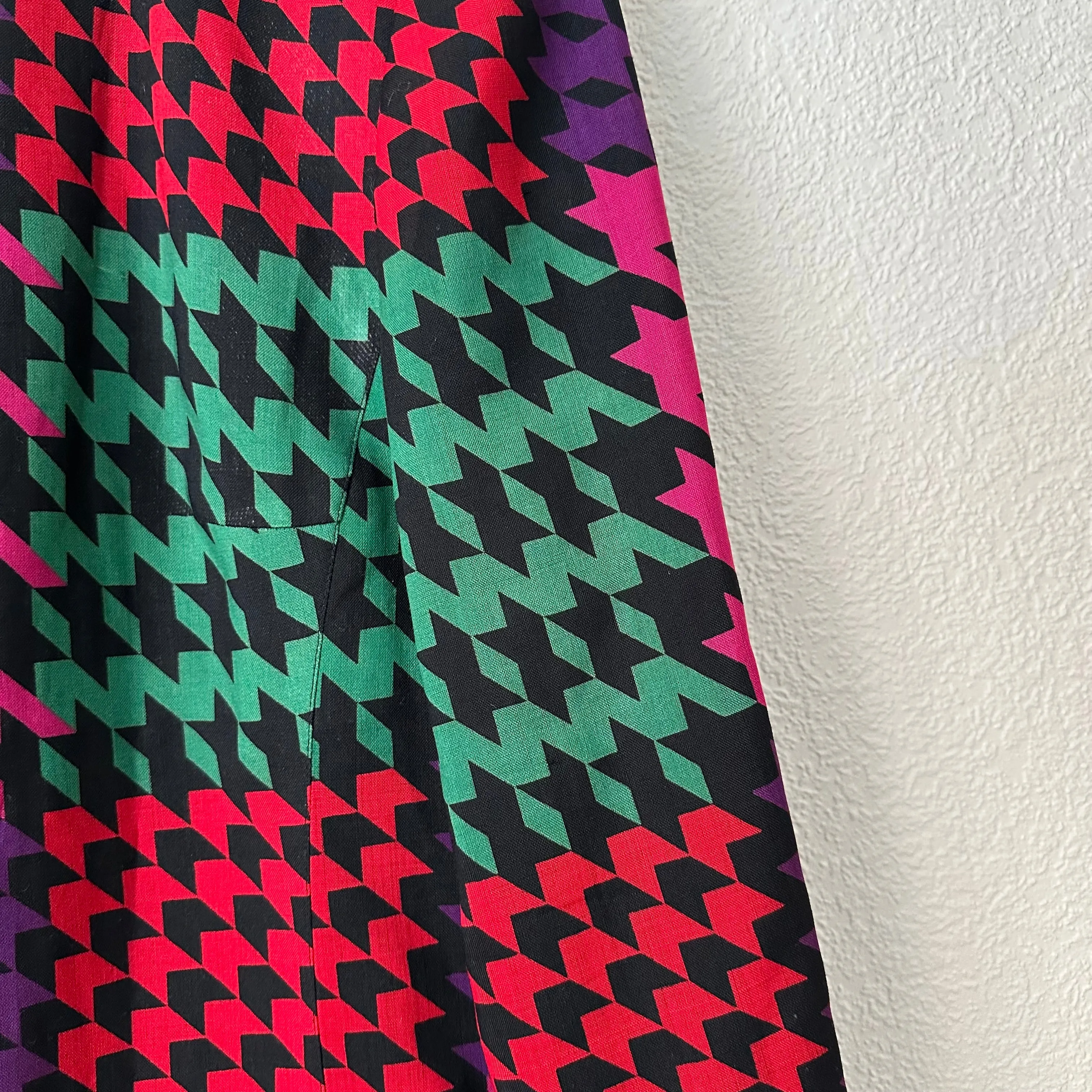 Vintage Big Houndstooth Blazer, size M