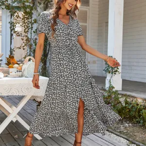 Vintage Style Flowing Floral Summer Dresses