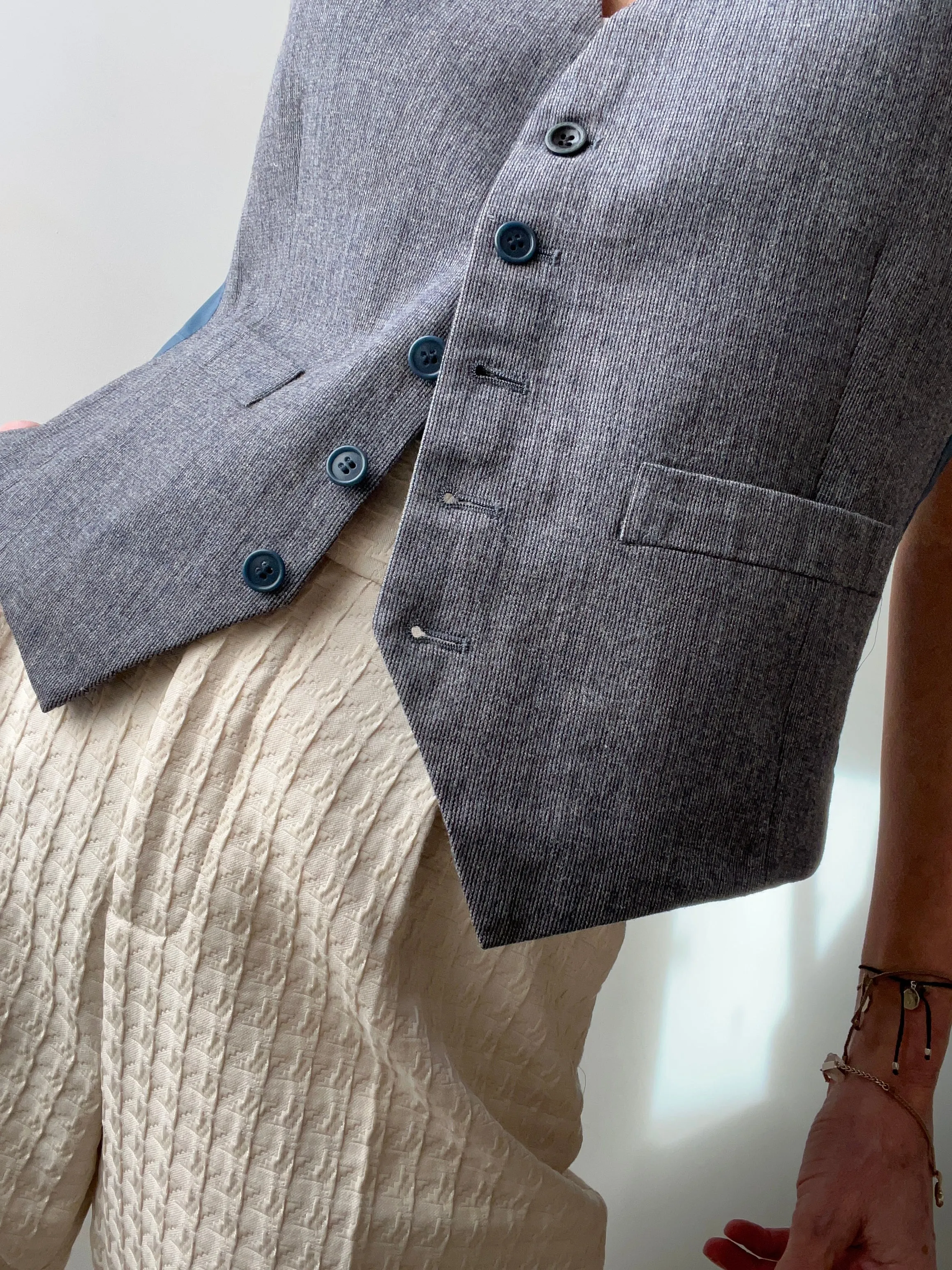 Vintage Suit Vest 222