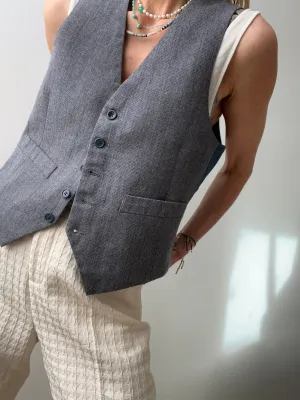 Vintage Suit Vest 222