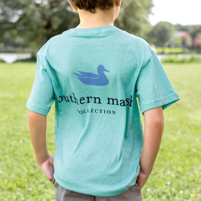 Youth Authentic Vibrant Tee - Heathered - Short Sleeve