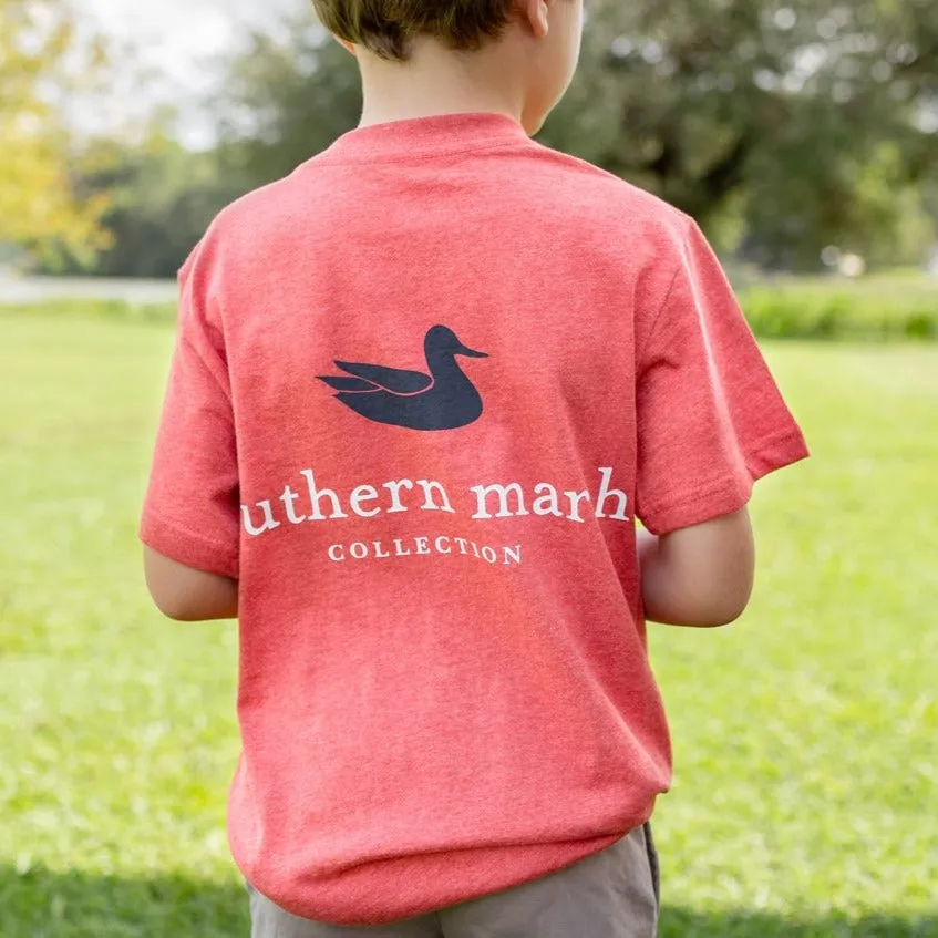 Youth Authentic Vibrant Tee - Heathered - Short Sleeve