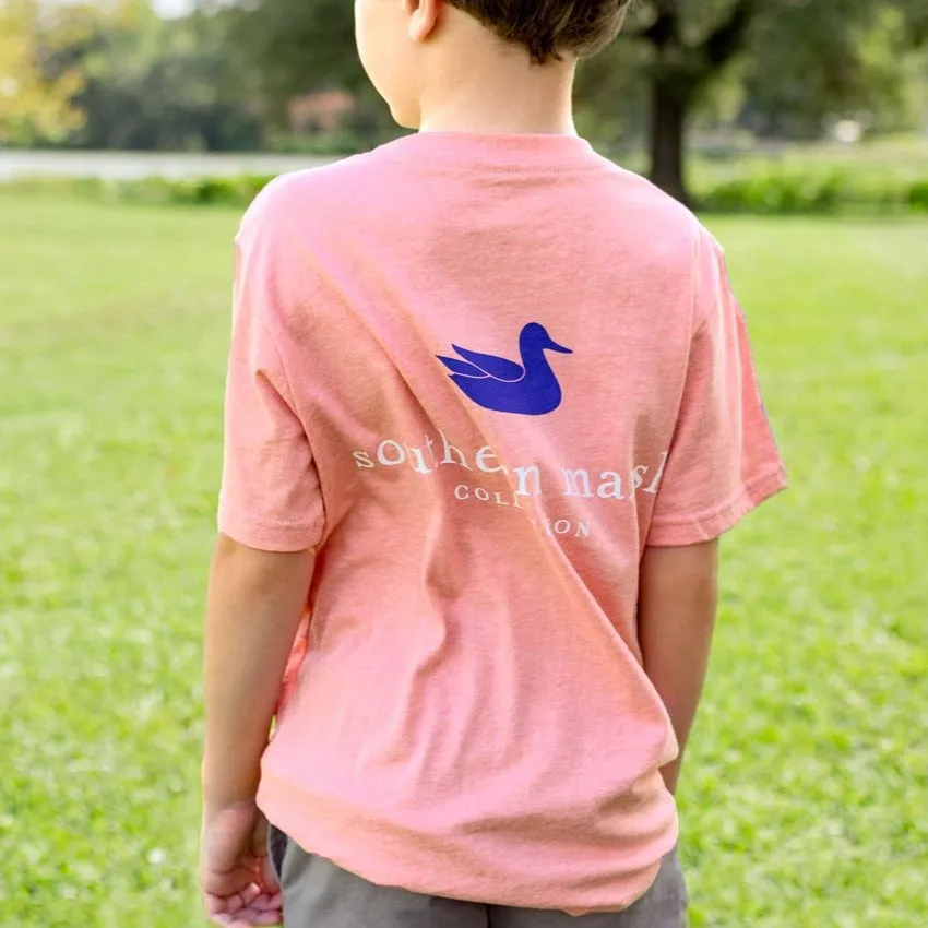 Youth Authentic Vibrant Tee - Heathered - Short Sleeve